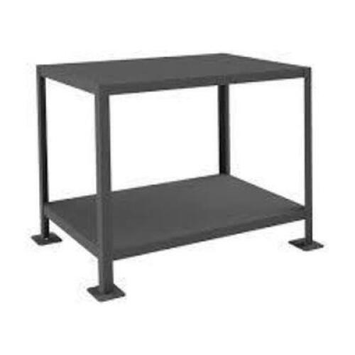 DESCRIPTION: (1) WORK TABLE BRAND/MODEL: DURHAM INFORMATION: GRAY, STEEL SIZE: 36" L X 24" W X 30" H RETAIL$: $730.05 EA QTY: 1