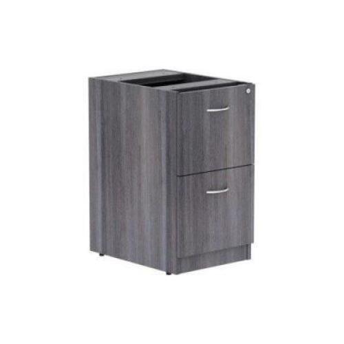 DESCRIPTION: (2) DESK PEDESTAL DRAWERS BRAND/MODEL: RANKEN JORDAN HOME INFORMATION: NO TOPS, DESK IS TOP, PEDESTALS ARE DESIGNED TO BE LEGS SIZE: GRAY