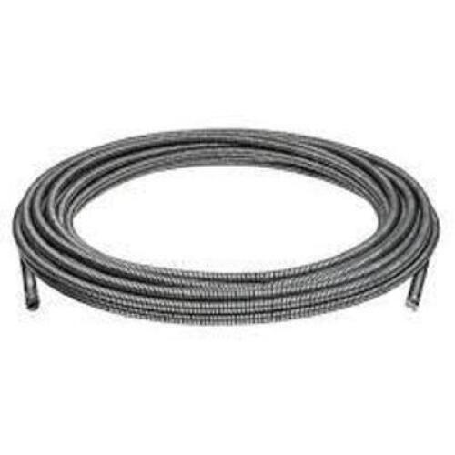 DESCRIPTION: (1) FLEXIBLE COIL, PLUNGER, DRAIN CLEANING CABLEBRAND/MODEL: RIDGIDRETAIL$: $488.44 EASIZE: APPROX 100' LONGQTY: 1