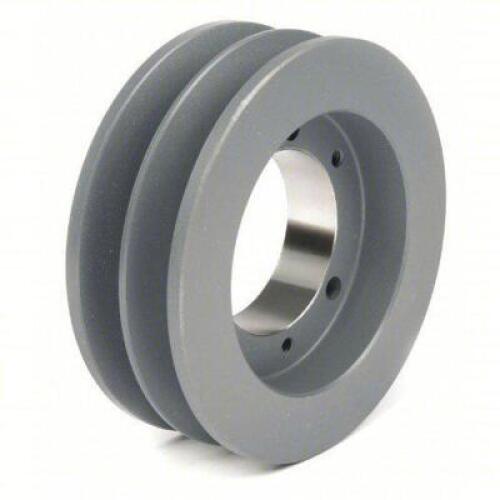 DESCRIPTION: (3) V-BELT PULLEY BRAND/MODEL: PRODUCT NUMBER #5YKU4 INFORMATION: 3V500, 2 GROOVE, 5 IN OD, BUSHED BORE, SH, FOR 3V/3VX BELT SECTION RETA