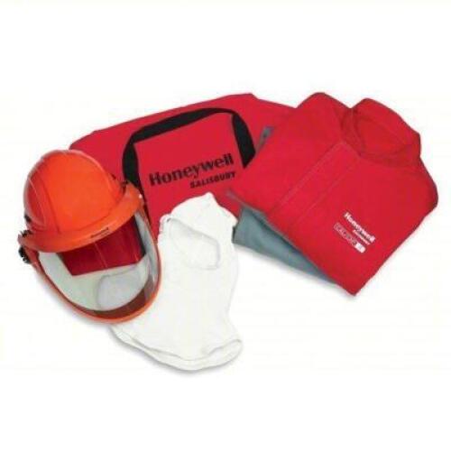DESCRIPTION: (1) ARC FLASH CLOTHING BRAND/MODEL: HONEYWELL #56PG47 INFORMATION: RED, 8 CAL / SQ CM SIZE: LARGE RETAIL$: $610.07 EA QTY: 1