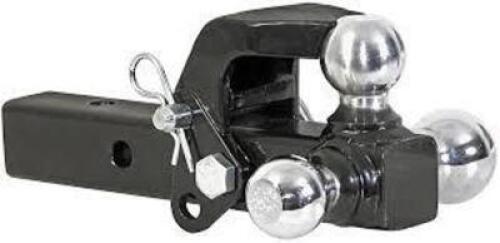 DESCRIPTION: (1) TRAILER HITCH BRAND/MODEL: BUYERS INFORMATION: BLACK, 3 BALL RETAIL$: $115.97 EA QTY: 1