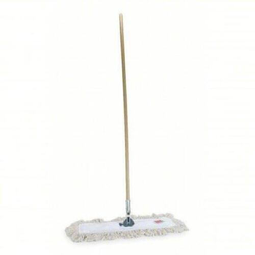 DESCRIPTION: (3) DUST MOP KIT BRAND/MODEL: TOUGH GUY #1TZE1 INFORMATION: SLIDE ON CONNECTION, COTTON MOP HEAD, WOOD HANDLE NOT INCLUDED SIZE: 36" RETA