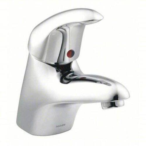 DESCRIPTION: (2) LOW ARC BATHROOM FAUCET BRAND/MODEL: MOEN #46KK57 INFORMATION: CHROME PLATED SIZE: 7" SPOUT RETAIL$: $240.94 EA QTY: 2