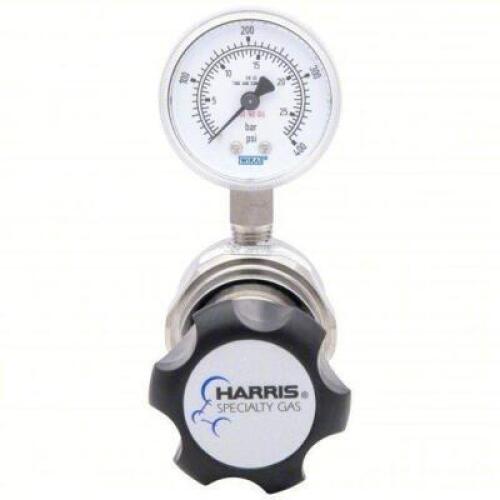 DESCRIPTION: (1) HGH PURITY GAS REGULATOR BRAND/MODEL: HARRIS #799RJ0 INFORMATION: SINGLE STAGE, 1/4 IN NPT F INLET, 1/4 IN NPT F OUTLET, 250 PSIG RET