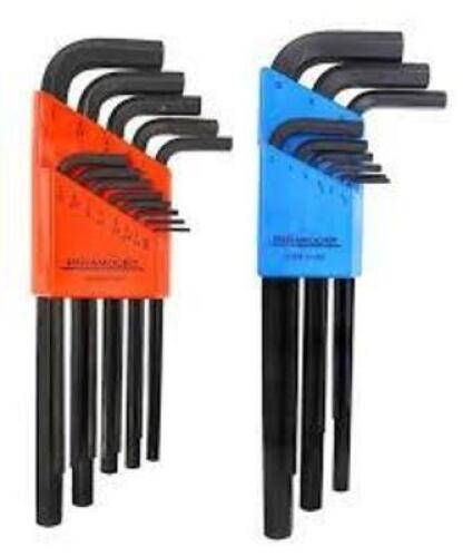 DESCRIPTION: (2) L WRENCH, HEX KEY ALLEN WRENCH SET BRAND/MODEL: PARAMOUNT #62868757 INFORMATION: PAR14139 RETAIL$: $40.79 EA QTY: 2