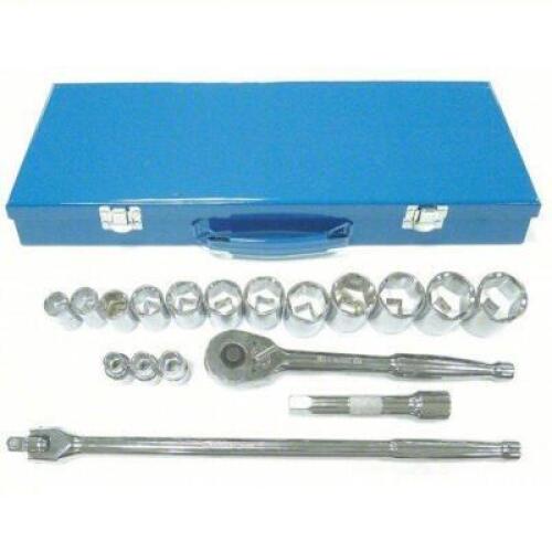 DESCRIPTION: (1) SOCKET WRENCH SET BRAND/MODEL: WESTWARD #4LXA2 INFORMATION: SAE SIZE: 1/2" DRIVE RETAIL$: $430.59 EA QTY: 1