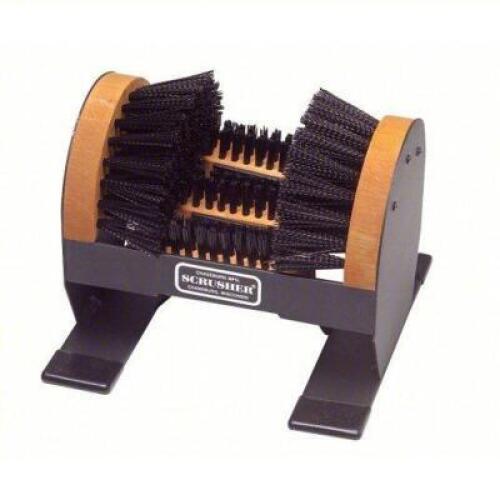 DESCRIPTION: (1) BOOT BRUSH BRAND/MODEL: SCRUBBER #8CVD2 INFORMATION: BLACK SIZE: 9" L X 9" W X 9" H RETAIL$: $103.44 EA QTY: 1
