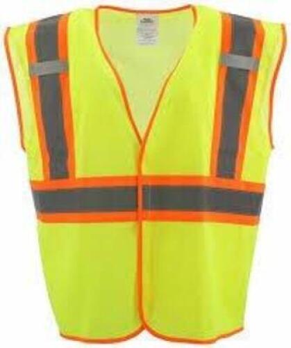 DESCRIPTION: (1) CASE OF (50) TRAFFIC VESTS BRAND/MODEL: CONDOR #491R74 INFORMATION: YELLOW SIZE: LARGE RETAIL$: $96.00 EA QTY: 1