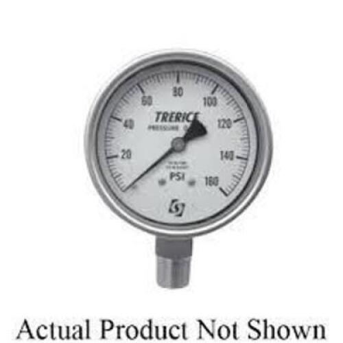 DESCRIPTION: (6) PRESSURE GAUGE BRAND/MODEL: TRERICE #700LFSS2502LA120 INFORMATION: 700 PRESSURE GAUGE, 0 TO 160 PSI PRESSURE, 1/4 IN CONNECTION, 2-1/