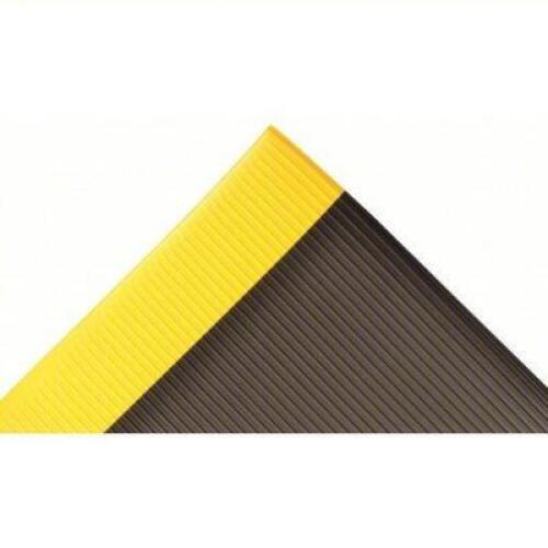 DESCRIPTION: (1) ANTI FATIGUE MAT BRAND/MODEL: NOTRAX #8YD86 INFORMATION: BLACK AND YELLOW SIZE: 2X6 RETAIL$: $190.00 EA QTY: 1