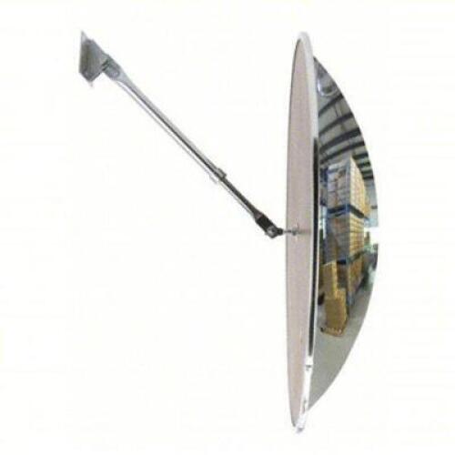 DESCRIPTION: (1) CONVEX SECURITY MIRROR BRAND/MODEL: FRED SILVER #797ZM9 INFORMATION: ROUND, POLYCARBONATE, HARDBOARD, TELESCOPING ARM, INDOOR SIZE: 3