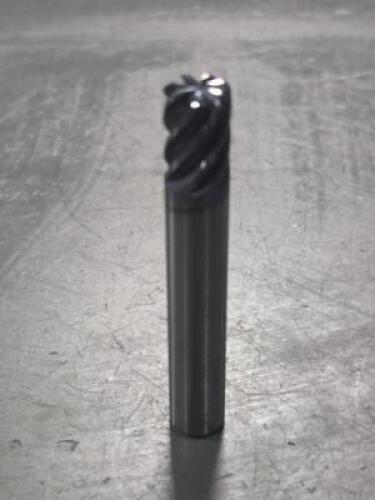 DESCRIPTION: (2) SOLID CARBIDE CORNER RADIUS END MILL BRAND/MODEL: MA FORD 119160 SIZE: 3/8" DIA 1/2" LOC 0.060CR RETAIL$: $132.61 QTY: 2