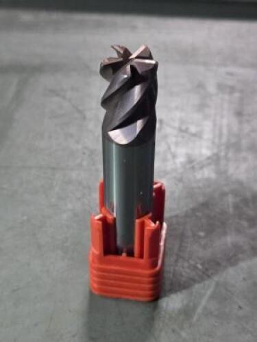 DESCRIPTION: (1) 5 FLUTE CARBIDE END MILL BRAND/MODEL: FULLERTON 37656 SIZE: 5/8" DIA RETAIL$: $161.99 QTY: 1