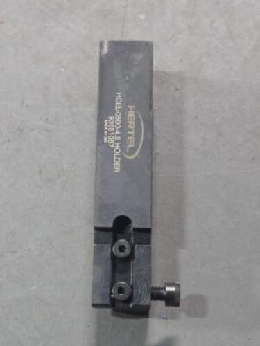 DESCRIPTION: (1) TURNING TOOLHOLDER BRAND/MODEL: HERTEL HCEL05004.5-94L SET RETAIL$: $128.95 QTY: 1