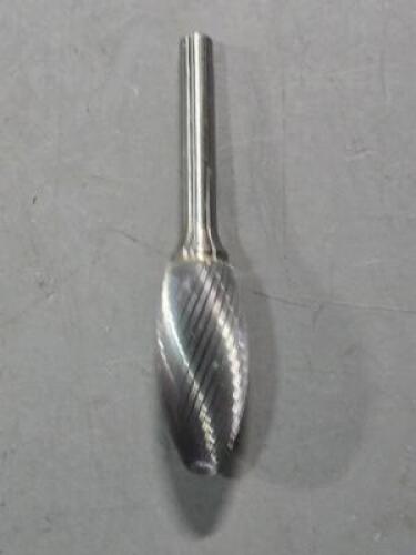 DESCRIPTION: (4) CARBIDE SINGLE CUT CARBIDE BURR BRAND/MODEL: WESTWARD 19D736 SIZE: 7/16" DIA 1/4" SD RETAIL$: $299.40 QTY: 4