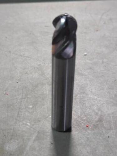DESCRIPTION: (2) SOLID CARBIDE HP BALL END MILL BRAND/MODEL: FULLERTON 34930 SIZE: 1/2" DIA RETAIL$: $172.78 QTY: 2
