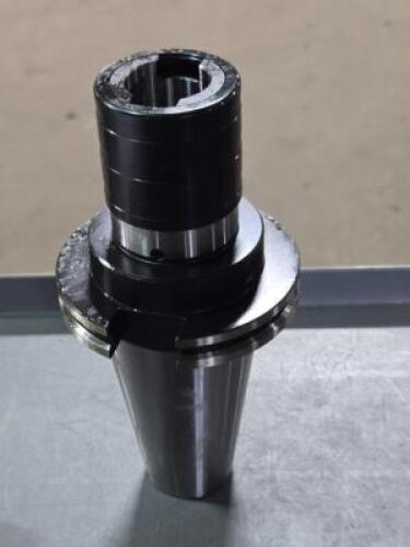 DESCRIPTION: (1) CAT50 STEEL TAP HOLDER BRAND/MODEL: LYNDEX C50S5-0875-3.90 SIZE: #2 TAP SIZE RETAIL$: 495..99 QTY: 1