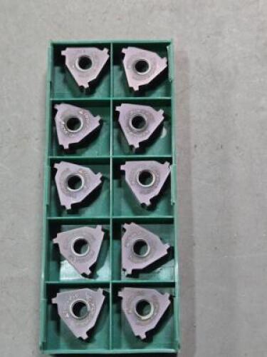 DESCRIPTION: (20) L54 4P LAY FLAT GROOVING INSERTS BRAND/MODEL: TOOL FLO TF29345AC54C RETAIL$: $357.78 QTY: 20