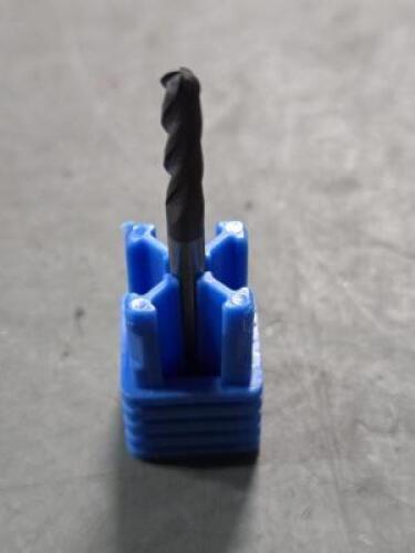 DESCRIPTION: (5) CARBIDE BALL END MILLS BRAND/MODEL: CRYSTALLUME P820-200008-1 SIZE: 1/8" DIA 1/2" LOC 1/8" SD RETAIL$: $1,607.50 QTY: 5