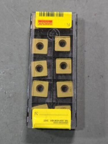 DESCRIPTION: (20) CARBIDE MODULMILL INSERTS BRAND/MODEL: SANDVIK COROMANT 180_009140N1464 S40T RETAIL$: $628.50 QTY: 20