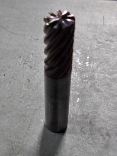 DESCRIPTION: (1) CARBIDE CORER RADIUS END MILL BRAND/MODEL: MA FORD 38012 SIZE: 5/8" 1-1/4" LOC 0.060" RAD RETAIL$: $194.99 QTY: 1