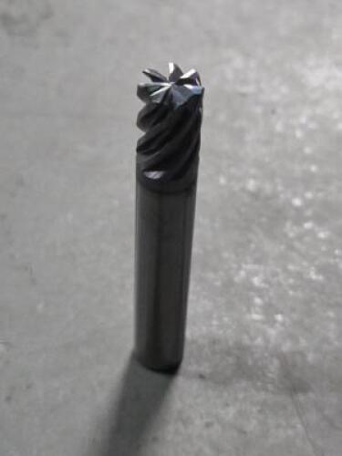 DESCRIPTION: (2) SOLID CARBIDE CORNER RADIUS END MILL BRAND/MODEL: MA FORD 119160 SIZE: 3/8" DIA 1/2" LOC 0.060CR RETAIL$: $132.61 QTY: 2