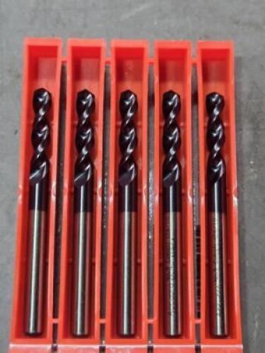 DESCRIPTION: (5) COBALT SML DRILL BITS BRAND/MODEL: ACCUPRO 01349018 SIZE: #9 RETAIL$: $48.50 QTY: 5