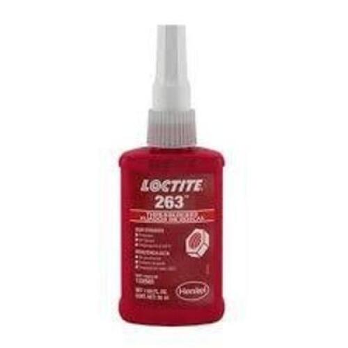 DESCRIPTION: (2) THREADLOCKER BRAND/MODEL: LOCTITE 263 SIZE: 8.45 FL OZ RETAIL$: $66.00 EA QTY: 2