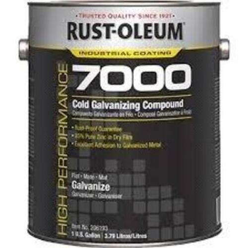 DESCRIPTION: (2) COLD GALVANIZING COMPOUND BRAND/MODEL: RUST-OLEUM #206193 SIZE: 1 GALLON RETAIL$: $295.99 EA QTY: 2