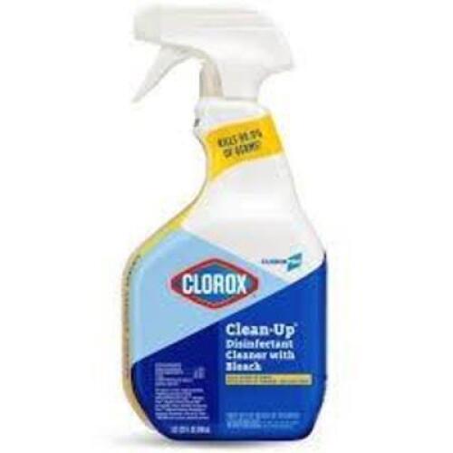 DESCRIPTION: (6) CLEAN-UP[ DISINFECTANT CLEANER BRAND/MODEL: CLOROX SIZE: 1 GALLON RETAIL$: $21.00 EA QTY: 6