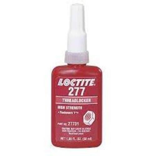 DESCRIPTION: (6) THREADLOCKER BRAND/MODEL: LOCTITE 277 SIZE: 1.69 FL OZ RETAIL$: $60.00 EA QTY: 6