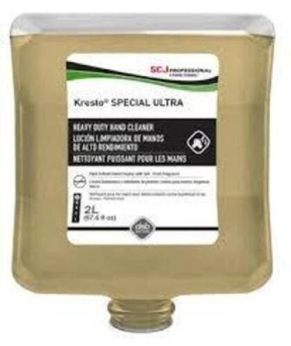 DESCRIPTION: (3) HEAVY DUTY HAND SOAP BRAND/MODEL: DEB STOKO KRESTO CLASSIC #KCH2LT INFORMATION: CHERRY SIZE: 2L RETAIL$: $24.25 QTY: 3