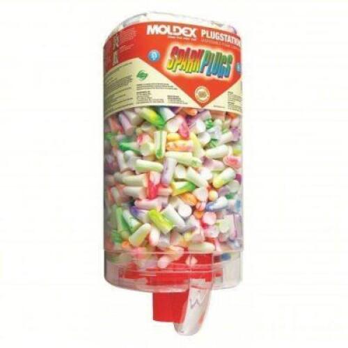 DESCRIPTION: (2) DISPENSERS OF (500) EAR PLUGS BRAND/MODEL: MOLDEX #2FLL1 INFORMATION: 33 DB NRR RETAIL$: $118.97 EA QTY: 2