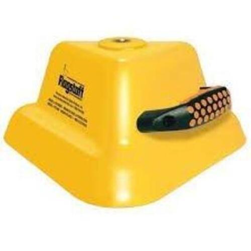 DESCRIPTION: (1) MAG MOUNT BASE NON-LIGHTED WARING WHIPSE BRAND/MODEL: CHECKERS #FS70009 INFORMATION: YELLOW RETAIL$: $127.45 EA QTY: 1