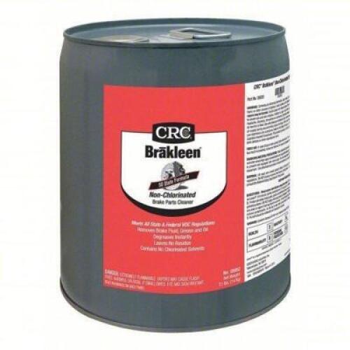 DESCRIPTION: (1) BRAKE CLEANER AND DEGREASER BRAND/MODEL: CRC #32HF18 SIZE: 5 GALLON RETAIL$: $188.33 EA QTY: 1