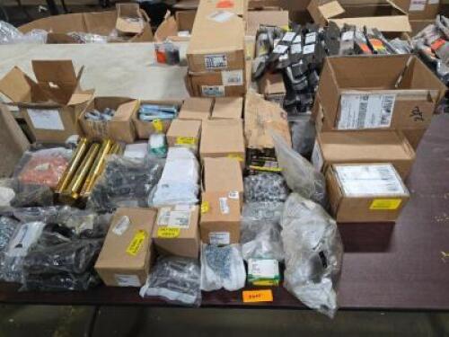 DESCRIPTION: (1) TABLE OF MISC ITEMS QTY: 1