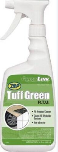 DESCRIPTION: (6) TUFF GREEN RTU BRAND/MODEL: ZEP INFORMATION: ready-to-use general purpose cleaner SIZE: 1 QT RETAIL$: $10.00 EA QTY: 6