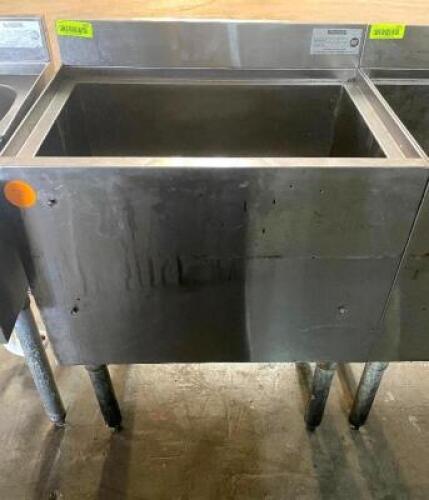 DESCRIPTION: KROWNE UNDER BAR ICE KEEPER - NO LID BRAND / MODEL: KROWNE SIZE: 21" LOCATION: BAY 6 QTY: 1