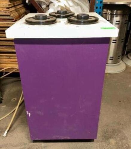 THREE CUP DISPENSER CABINET