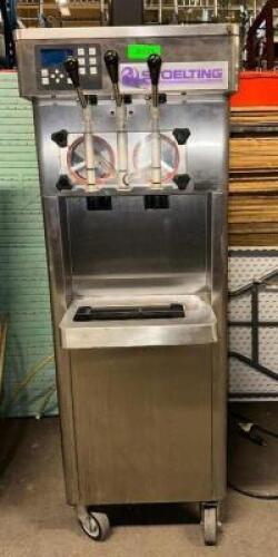 TWO HEAD SOFT SERVE/ FROZEN YOGURT MACHINE