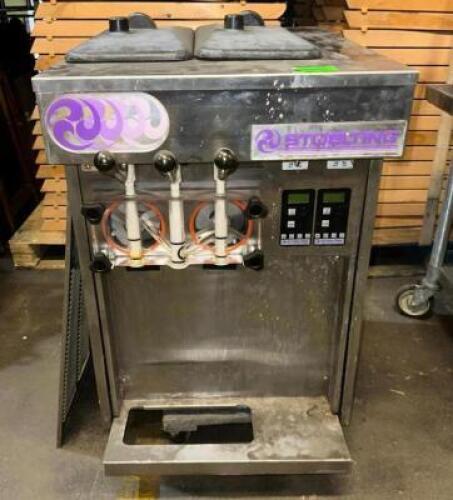 TWO HEAD SOFT SERVE/ FROZEN YOGURT MACHINE