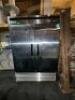 DOUBLE DOOR STAINLESS FREEZER - 4