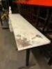 BAR HEIGHT DINING TABLE - 6