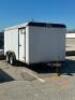 14' TWIN AXLE TRAILER. - 41