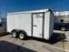 14' TWIN AXLE TRAILER. - 43