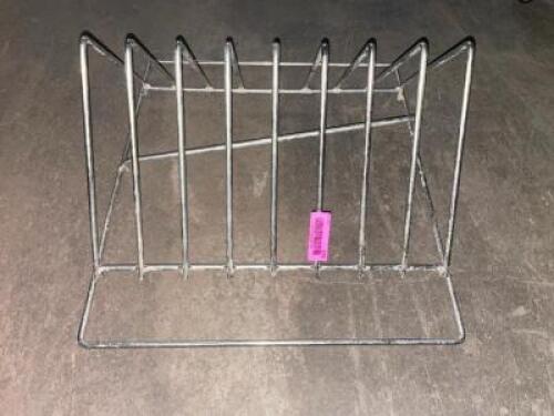 DESCRIPTION: (2) WIRE CUTTING BOARD / PAN RACK STANDS. LOCATION: BAY 7 THIS LOT IS: SOLD BY THE PIECE QTY: 2
