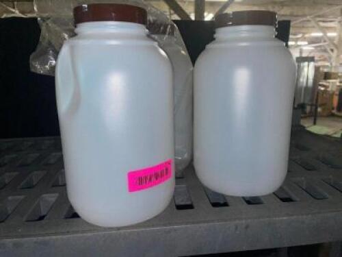 DESCRIPTION: (3) PLASTIC BAR JUGS W/ LIDS. ( NEW ) LOCATION: BAY 7 THIS LOT IS: SOLD BY THE PIECE QTY: 3