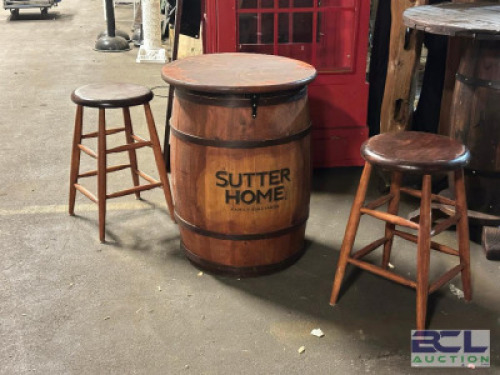 (3) PC. WINE BATTEL PATIO DINNING SET