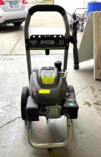 (GOOD COMPRESSION) RYOBI 2900 PSI 2.3 GPM Gas Pressure Washer